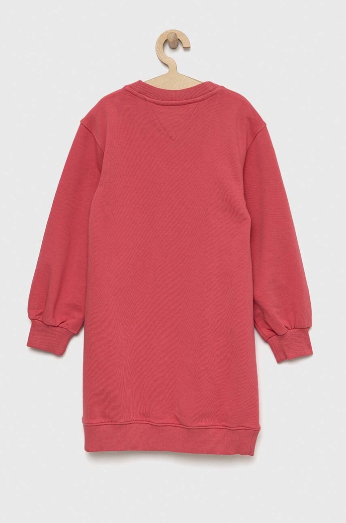 Tommy Hilfiger sukienka dziecięca KG0KG07007.PPYX różowy SS23