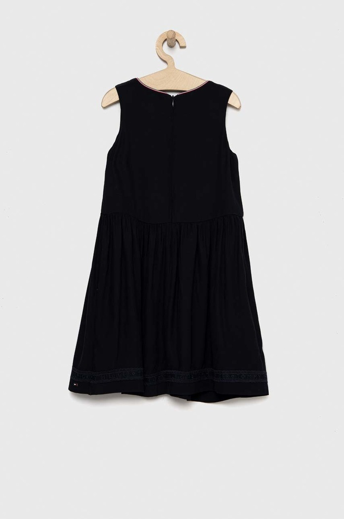 Tommy Hilfiger sukienka dziecięca KG0KG07020.PPYX granatowy SS23