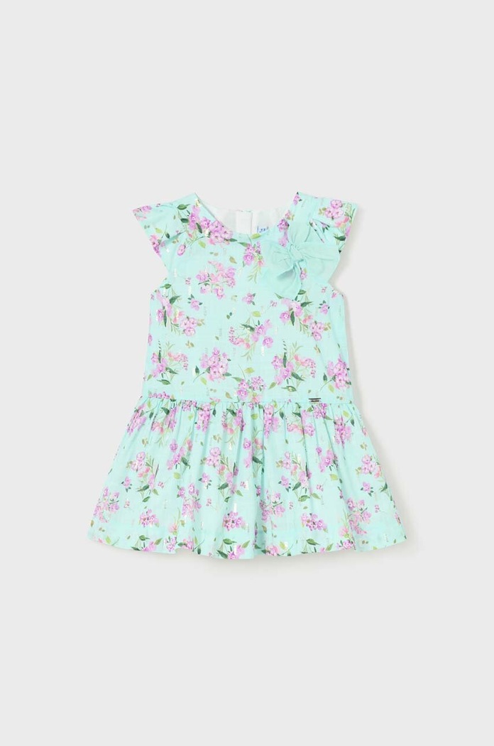 Kojenecké šaty Mayoral mini tyrkysová 1958.4C.BABY