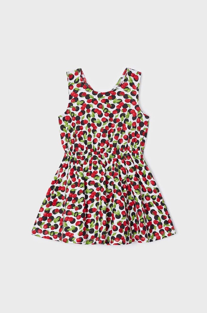 Rochie din bumbac pentru copii Mayoral 3943.6K.MINI.G multicolor