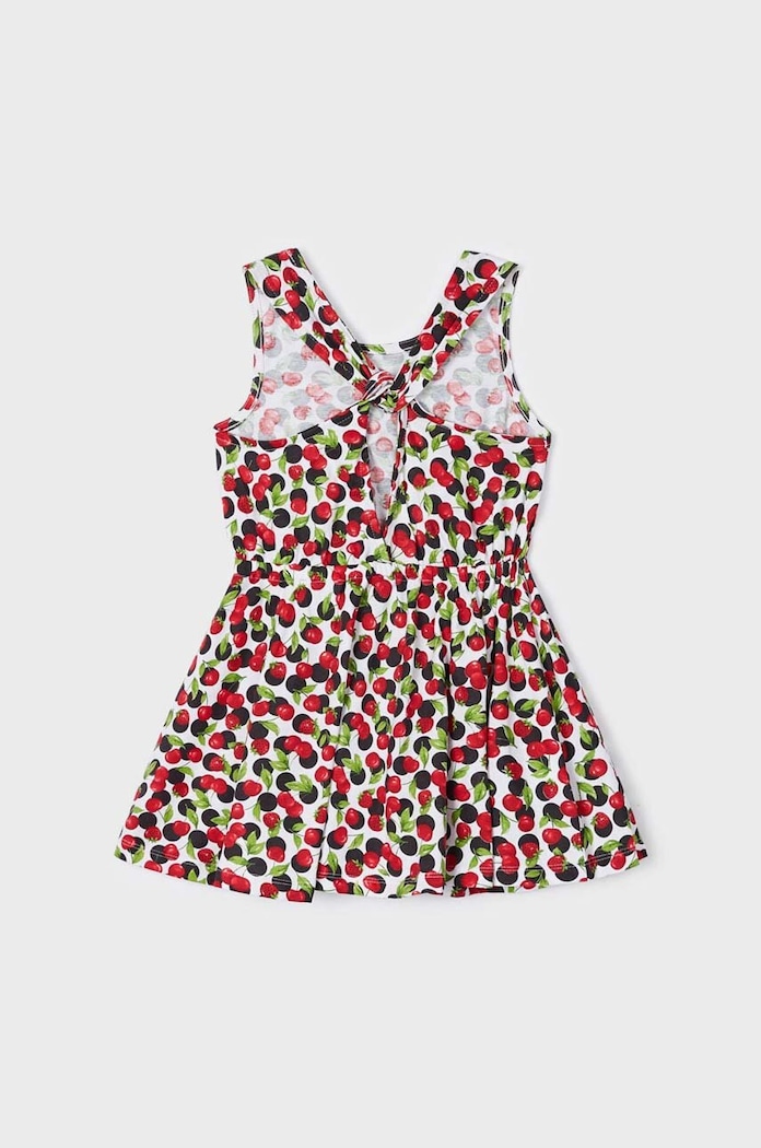 Rochie din bumbac pentru copii Mayoral multicolor 3943.6K.MINI.G