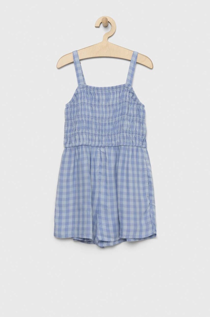 Dětský overal Abercrombie & Fitch látka modrá KI259.3046
