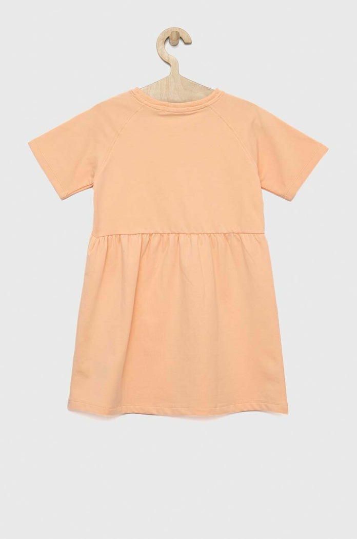 Calvin Klein Jeans sukienka dziecięca IG0IG01973.PPYX pomarańczowy SS23