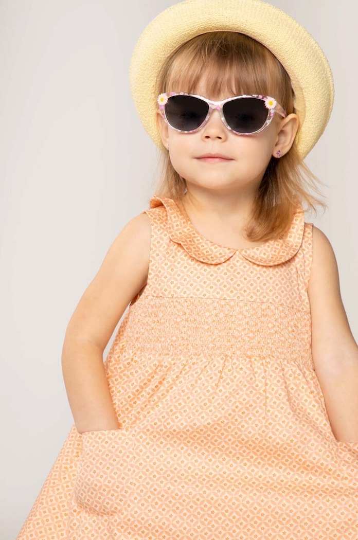Pamučna haljina za bebe Coccodrillo WC3128301HGN