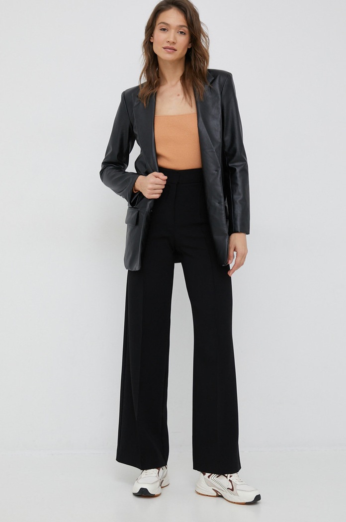 Πουλόβερ με προσθήκη μαλλιού Calvin Klein K20K205096.PPYX πορτοκαλί SS23