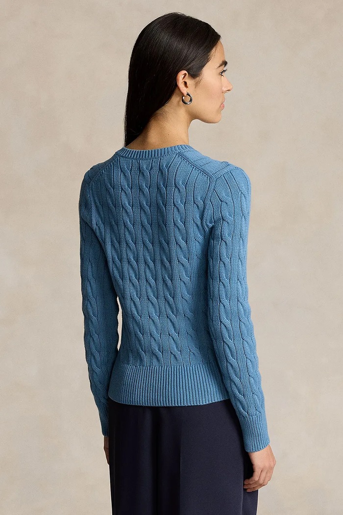 Bavlněný kardigan Polo Ralph Lauren 211891643 modrá AA00