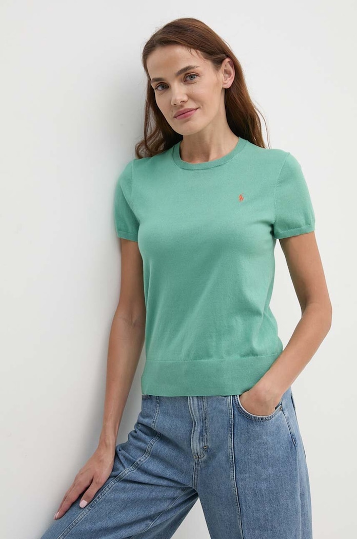 Tričko Polo Ralph Lauren zelená 211891673