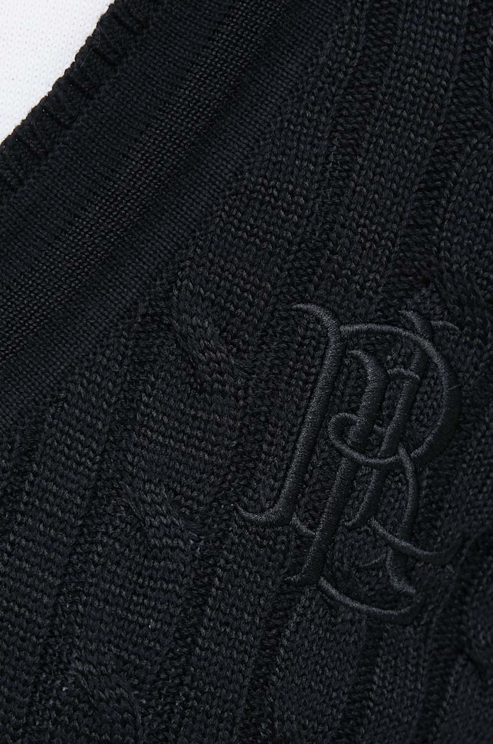 Lauren Ralph Lauren sweter damski z bawełną 200888795 czarny