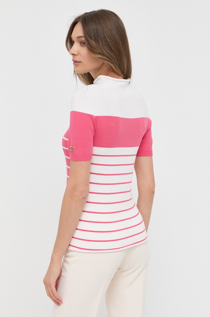 Odzież Twinset sweter 231TP3190 różowy