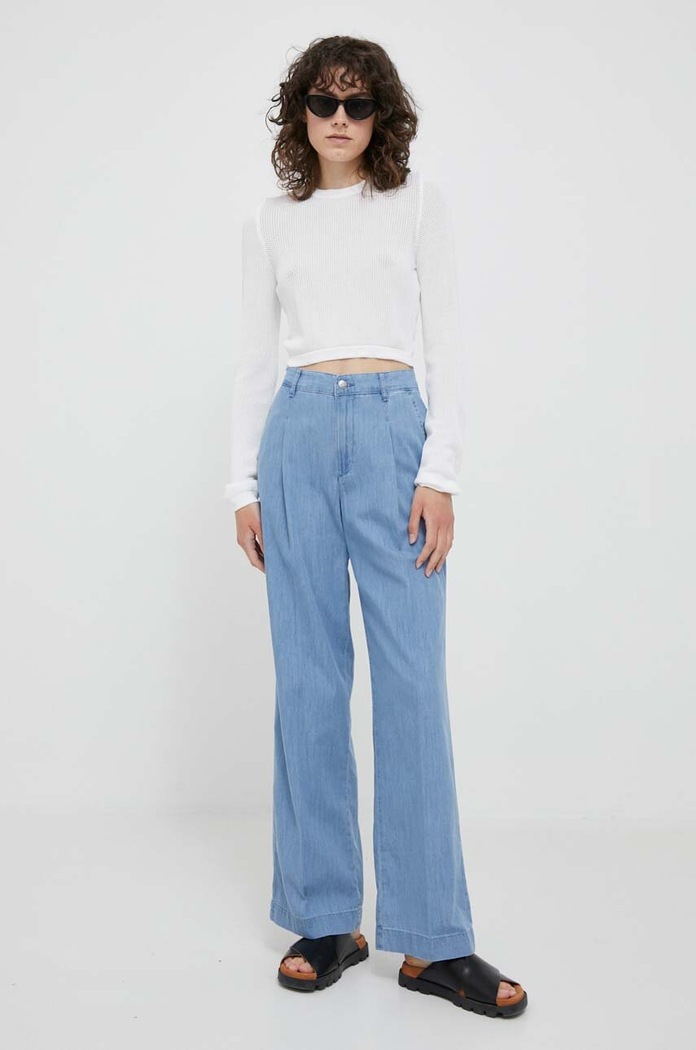 Pulover United Colors of Benetton 1290D105D.701 bijela SS23
