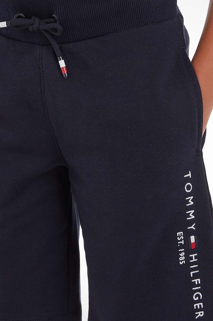 Tommy Hilfiger gyerek pamut rövidnadrág KB0KB07116.PPYX sötétkék