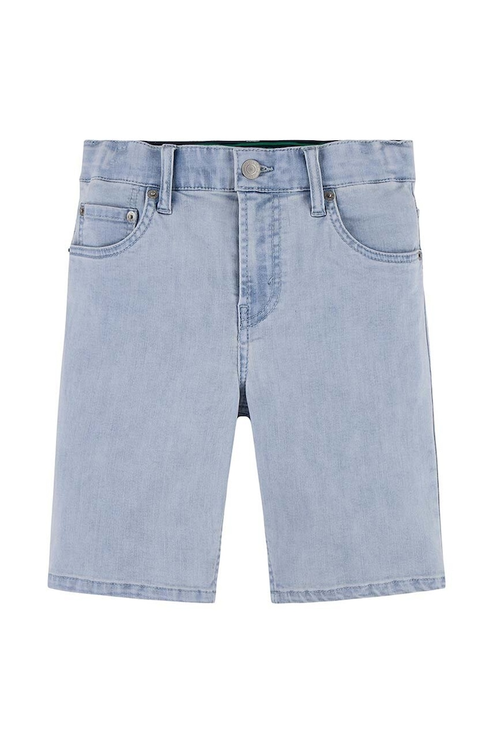 Levi's szorty jeansowe dziecięce casual niebieski 8EE455