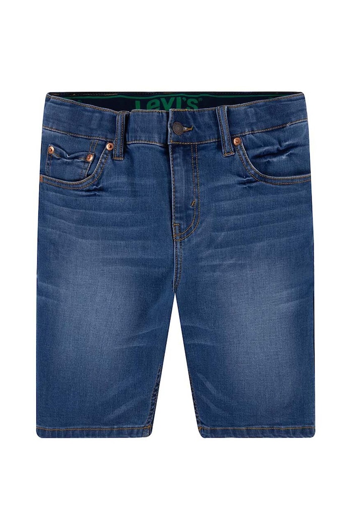 Levi's szorty jeansowe dziecięce casual niebieski 8EE455