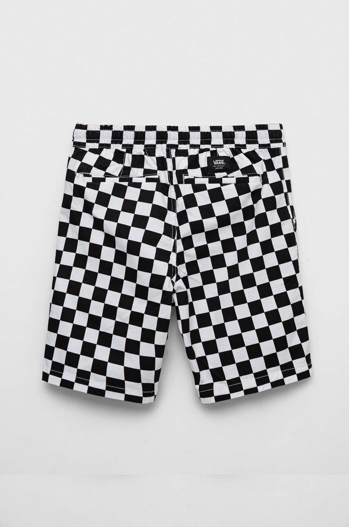 CHLAPEC Dětské kraťasy Vans RANGE ELASTIC WAIST SHO BLACK VN0A7SHE7051 černá