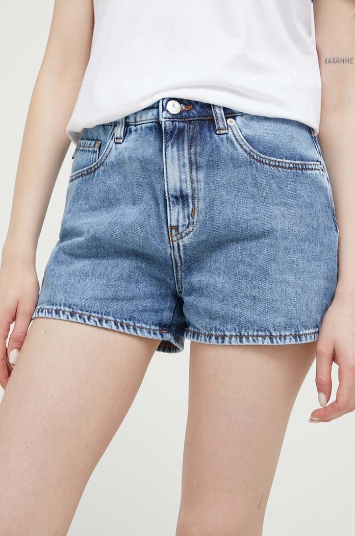 Džínové šortky Love Moschino W.O.200.80.T.9860 modrá SS23