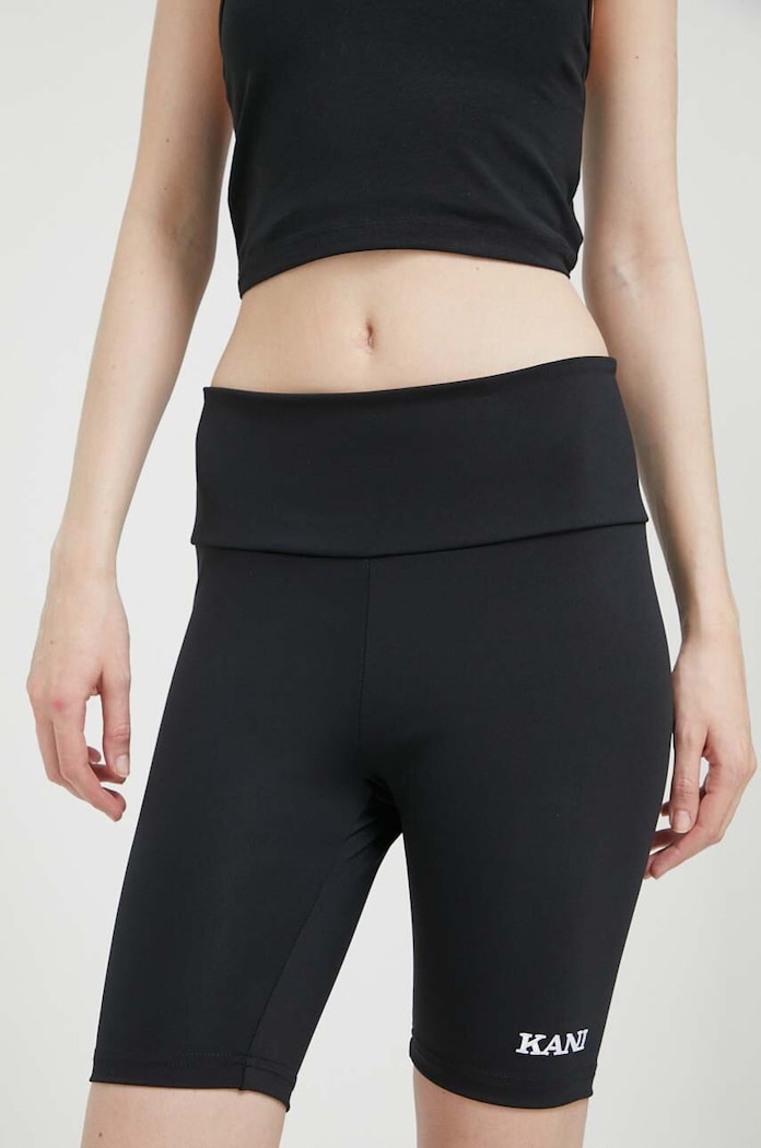 Karl Kani pantaloni scurti tricotaj negru 6113803