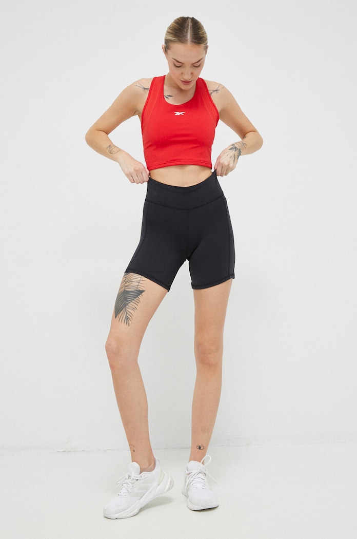 Reebok szorty treningowe LUX COLLECTION HS7794 czarny SS23