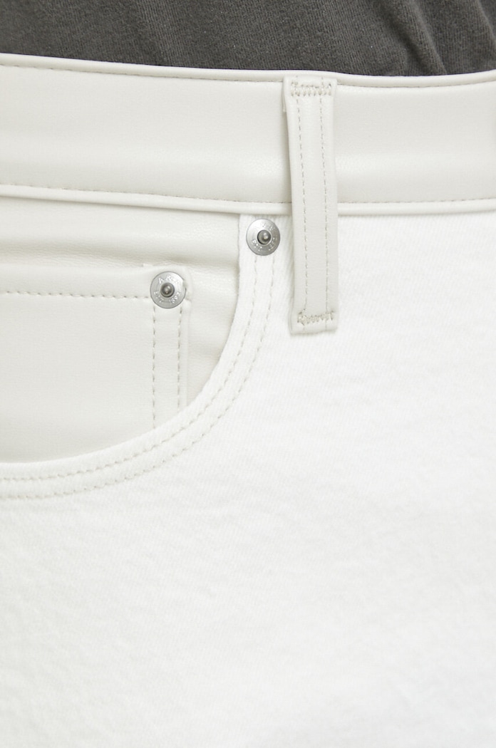Rifľové krátke nohavice Abercrombie & Fitch béžová KI149.3142.178