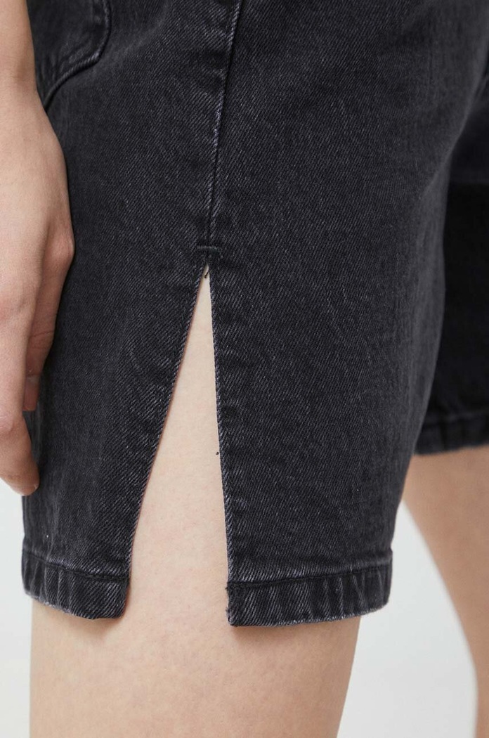 Džínové šortky Abercrombie & Fitch KI149.3169.975 černá