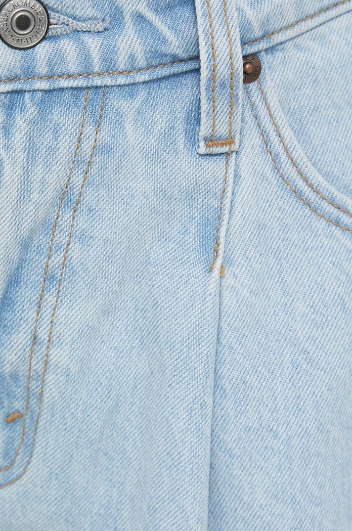 Abercrombie & Fitch szorty jeansowe niebieski KI149.3179.280