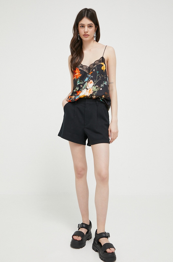 Hollister Co. rövidnadrág KI349.3151.900 fekete SS23