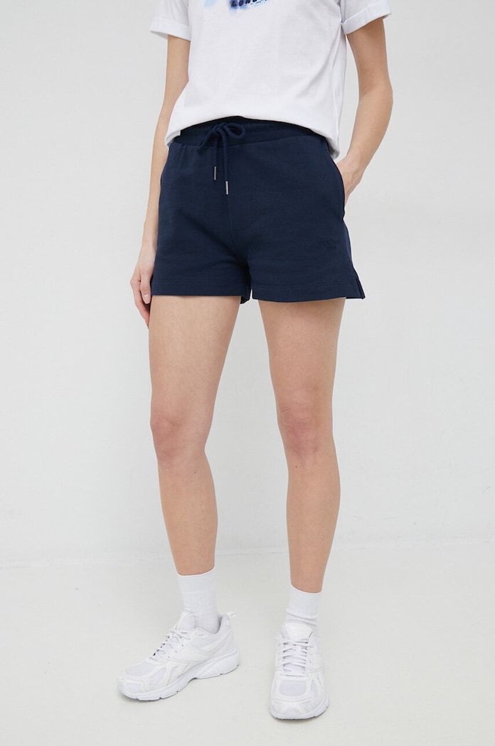 Pepe Jeans szorty bawełniane bawełna granatowy PL801035.594