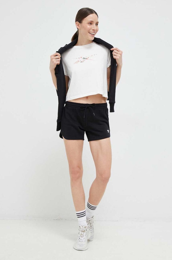 Reebok szorty H54767.100012570 czarny SS23
