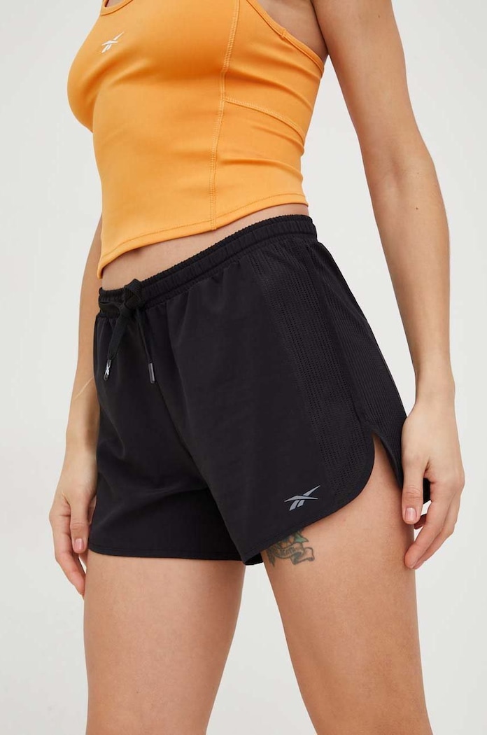 Reebok szorty treningowe Athlete HS7811 czarny SS23