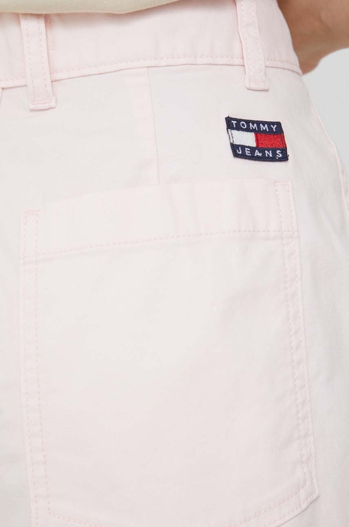 Tommy Jeans szorty różowy DW0DW15588.PPYX