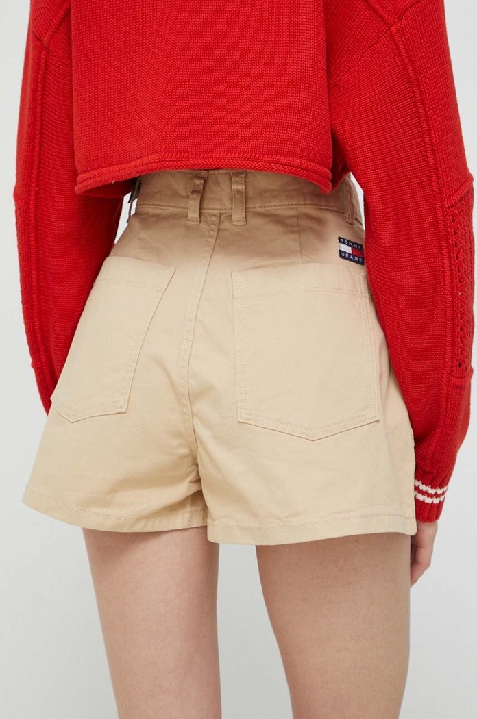 Odzież Tommy Jeans Szorty DW0DW15588.PPYX beżowy