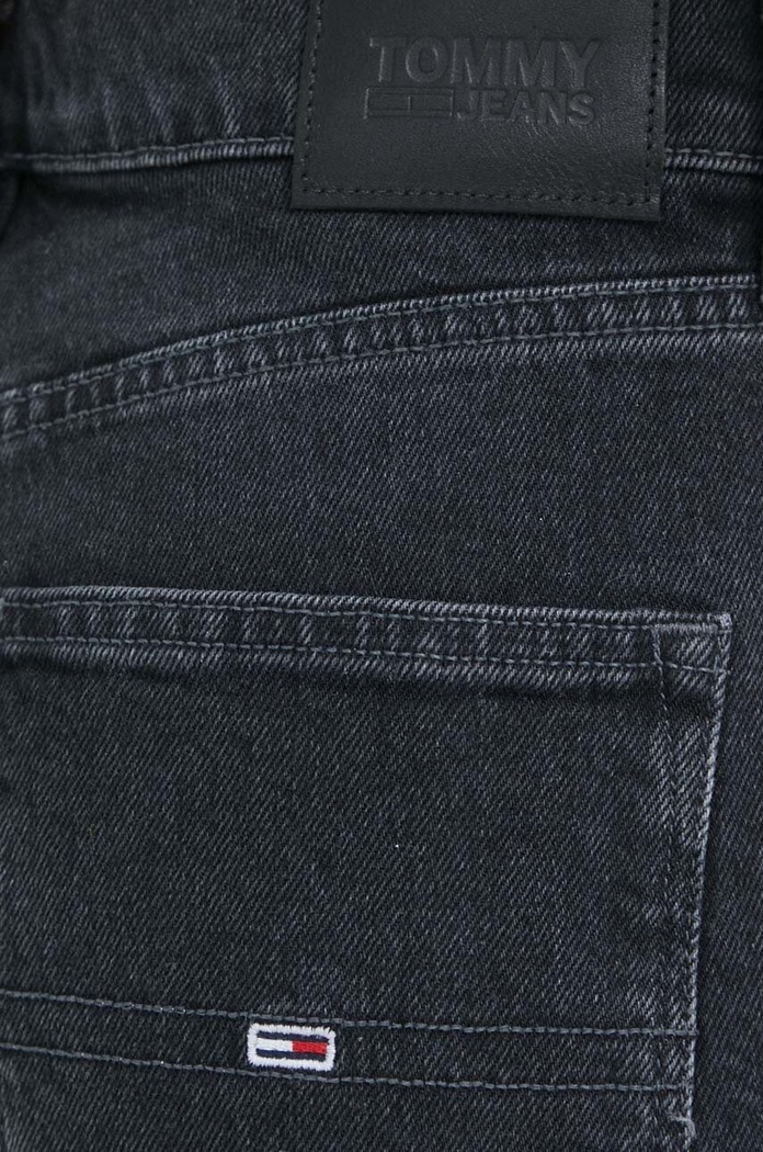 Tommy Jeans szorty jeansowe czarny DW0DW15594.PPYX