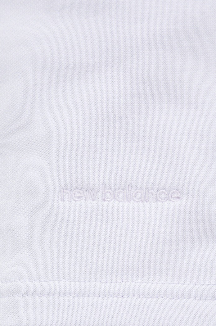 Bavlněné šortky New Balance fialová WS23552LIA