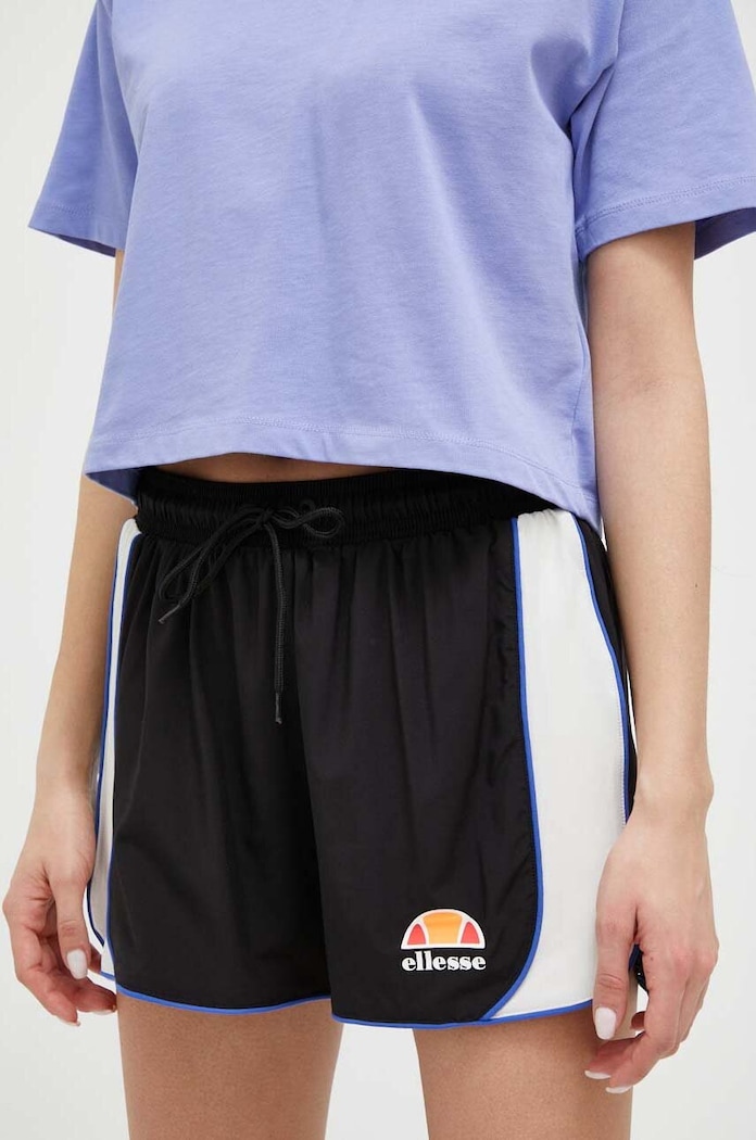 Σορτς Ellesse εμπριμέ μαύρο SRR17834