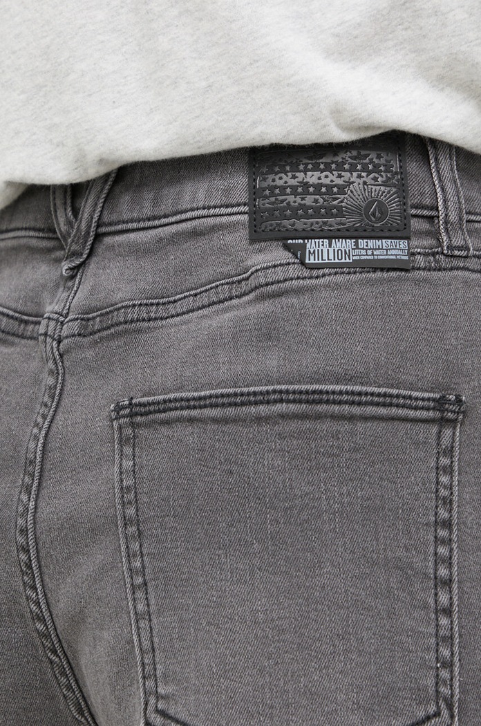 Džínové šortky Volcom šedá B2012200.VBK