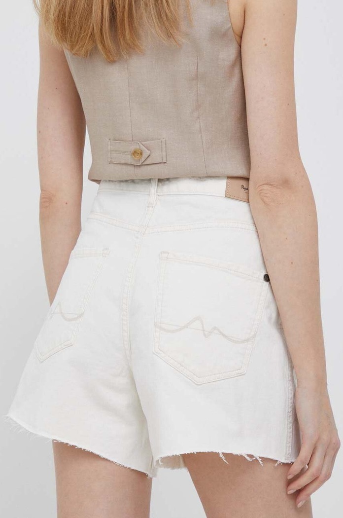 Ρούχα Τζιν σορτς Pepe Jeans Rachel PL801001TB5.000 μπεζ