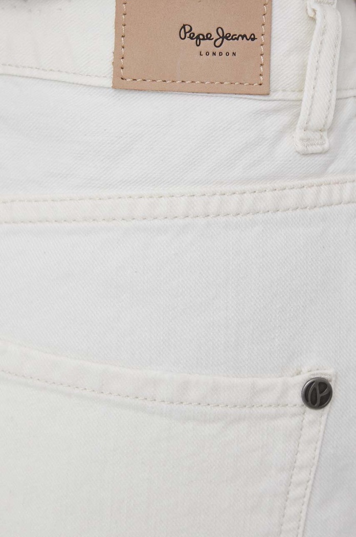 Τζιν σορτς Pepe Jeans Rachel PL801001TB5.000 μπεζ