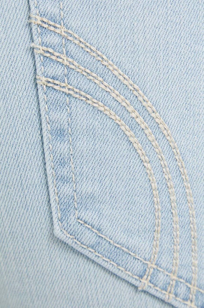 Hollister Co. farmer rövidnadrág CURVY JEANS KI349.3213.281. kék