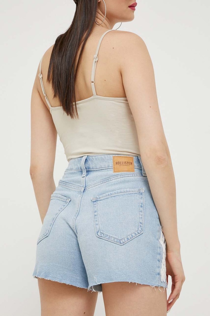 Ρούχα Τζιν σορτς Hollister Co. KI349.3214.278 μπλε