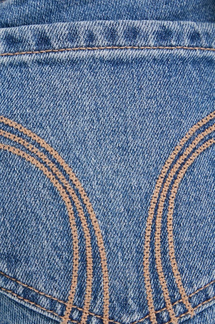 Τζιν σορτς Hollister Co. CURVY JEANS μπλε KI349.3224.276.