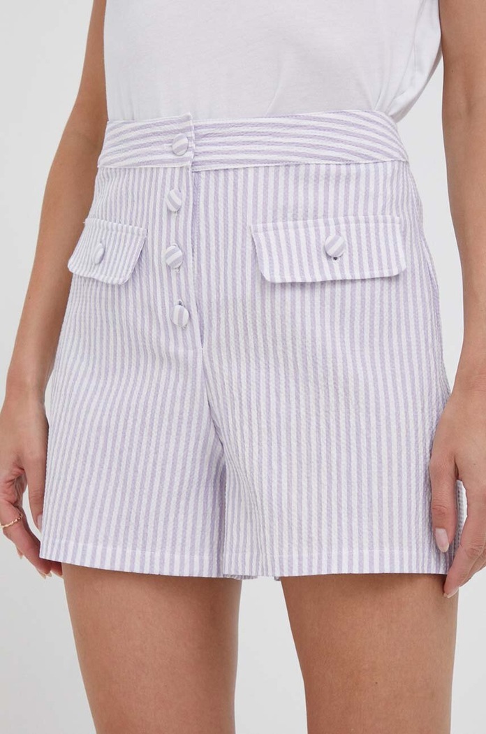 Šortky United Colors of Benetton s elastanom fialová 45B4D9011.904