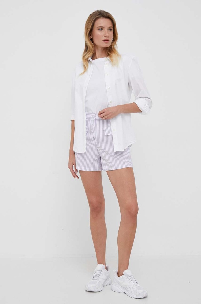 Šortky United Colors of Benetton 45B4D9011.904 fialová SS23