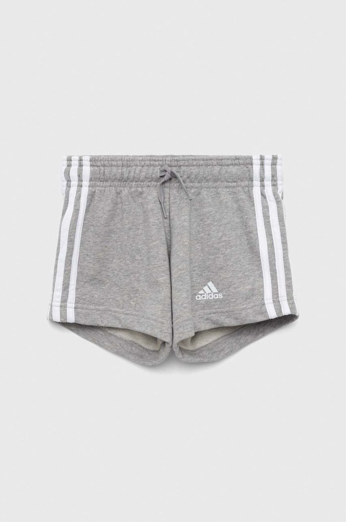 Παιδικό σορτς adidas G 3S απλικέ γκρί IC3632
