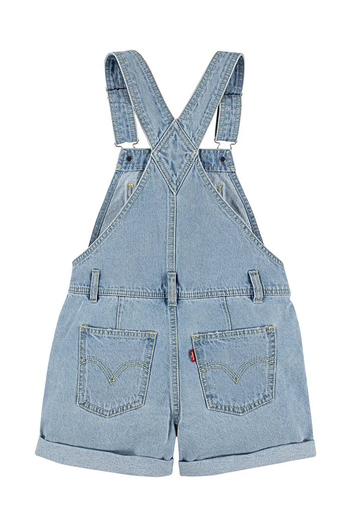 Dětské riflové kraťasy Levi's 3EH030 modrá SS26