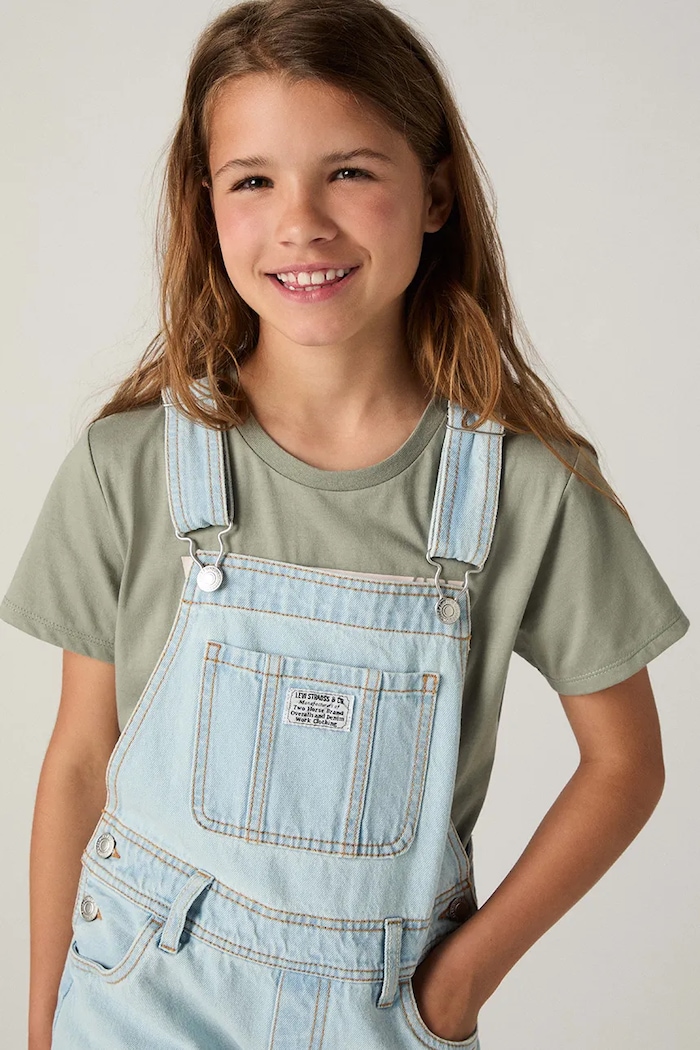 Detské rifľové krátke nohavice Levi's 4EH030