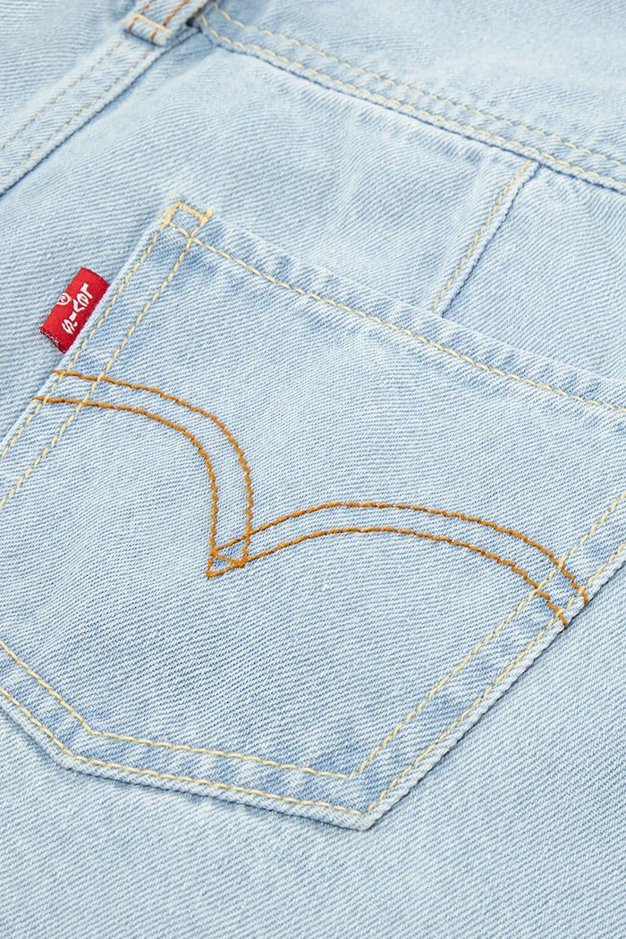 Detské rifľové krátke nohavice Levi's modrá 4EH030