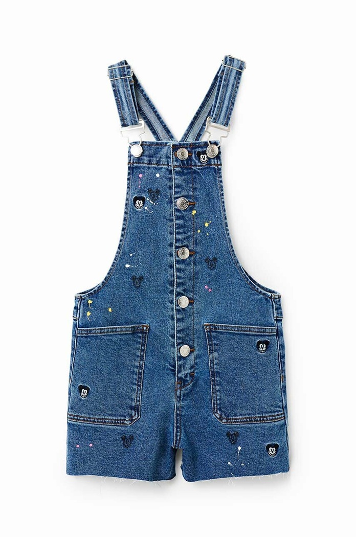 Dječje traper tregerice Desigual 23SGDD08 plava SS23