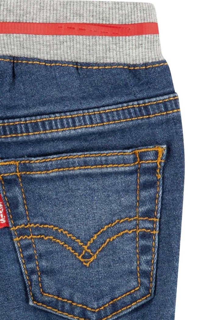 Levi's pantaloni scurti din denim pentru copii albastru 6EB819