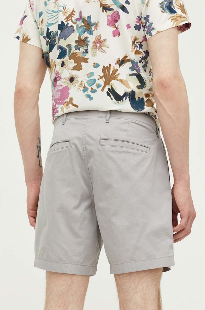 Oblečenie Šortky Abercrombie & Fitch KI128.3128.110 sivá