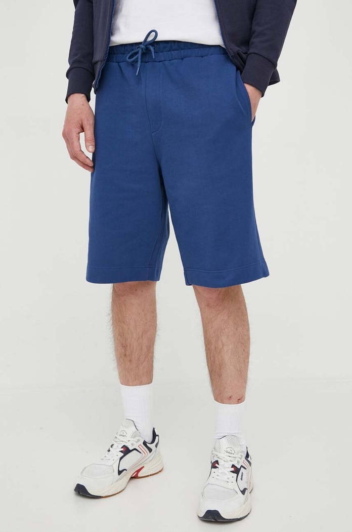 Trussardi rövidnadrág sima kék 52P00342.1T006303