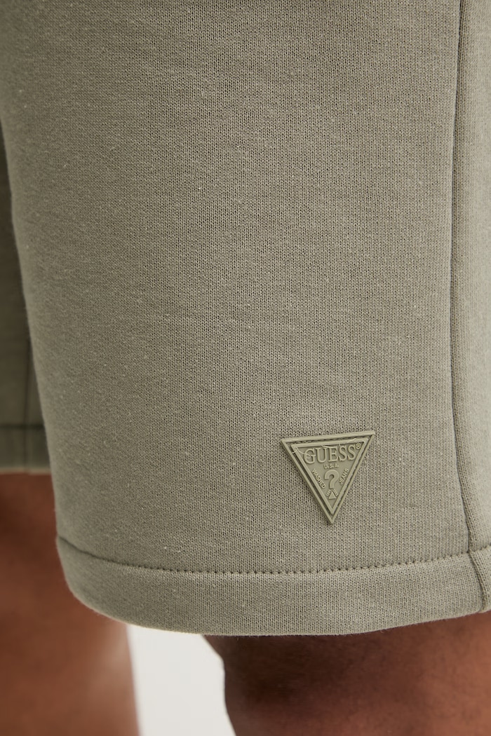 Guess pantaloni scurti verde Z2YD04.KAIJ1
